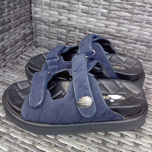 Kurt Geiger Quilted Orson Slide Sandals EU41